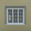 Flachleiste Fassade Haus - L-7 120x40 mm